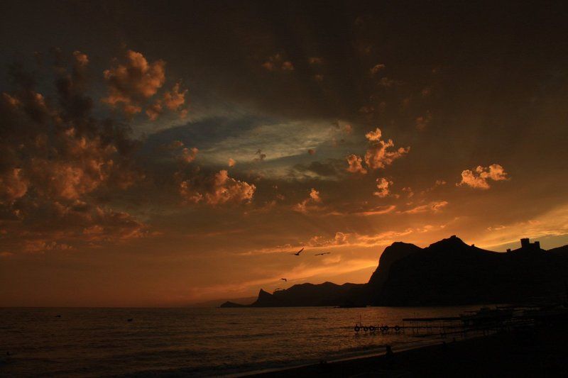 судак mesmerizing sunsetphoto preview