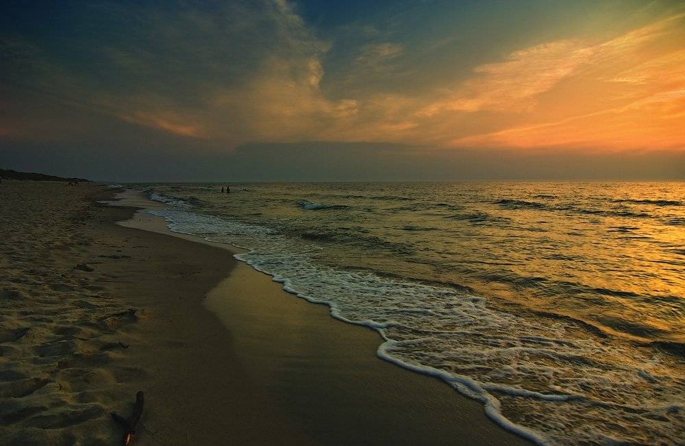 закат на море. Автор: Александр Титаренко море, закат, Александр Титаренко