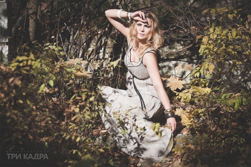 пленэр, портрет, лес, парк, девушка ***photo preview