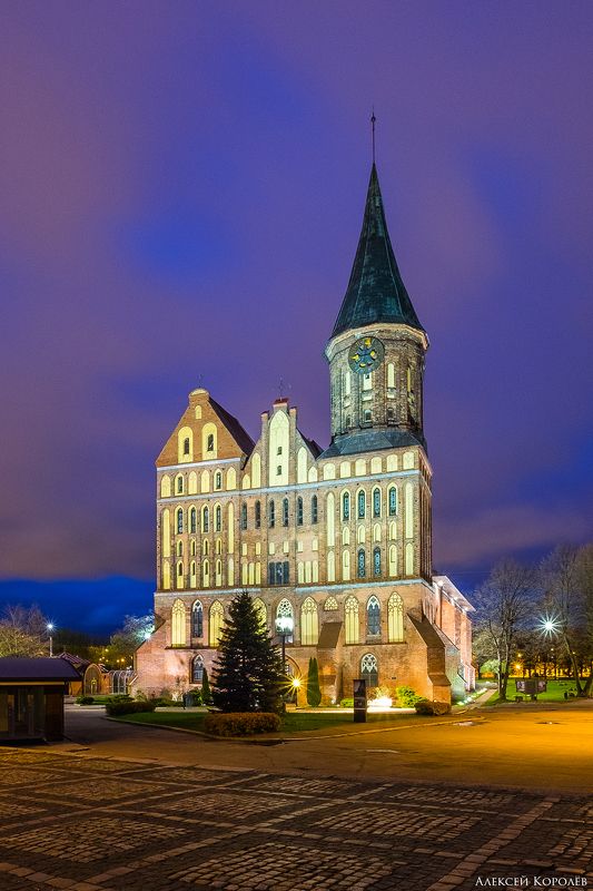 калининград, россия, собор, город, архитектура, сумерки, kaliningrad, russia, cathedral, city, architecture, twilight Кафедральный собор Калининграда 2photo preview
