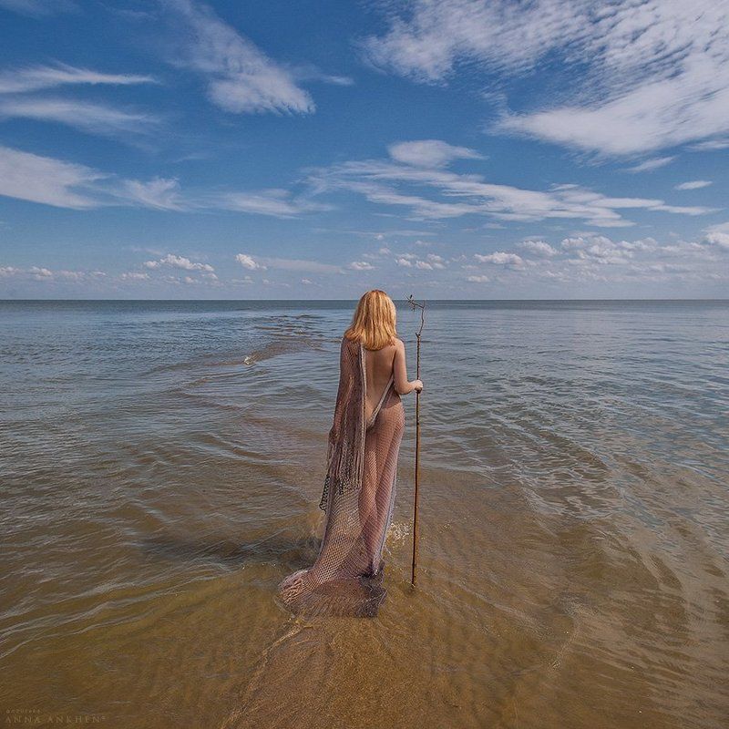 ню, женщина, эротика, природа, море, пленер, девушка, nude, woman, nature, sea, erotic, обнажённая натура Русалииphoto preview