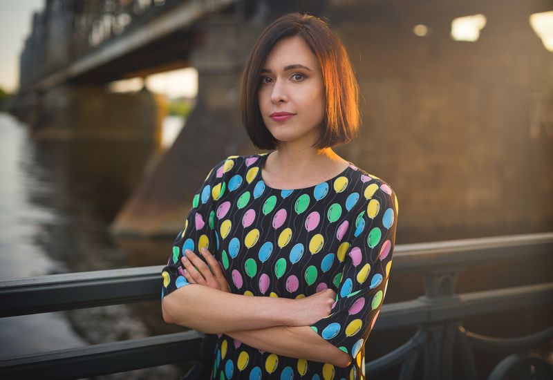 Портрет улица рига закат Annaphoto preview