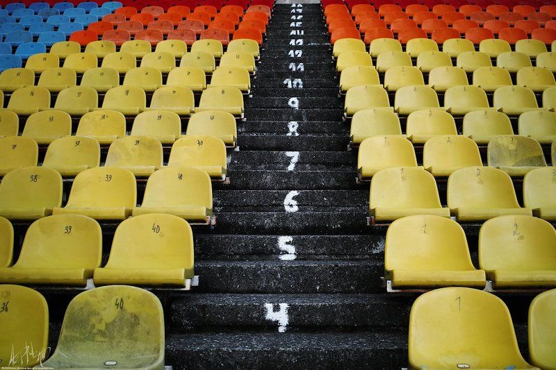 сочи, стадион, весна, краски, цвет, сидения, спорт Цветовой оргазмphoto preview