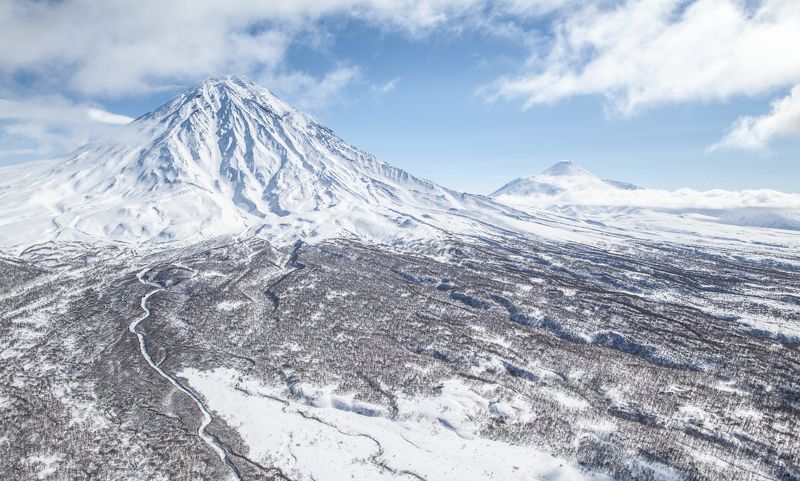 kamchatka, heliskiiing, winter Здесь начинается Россияphoto preview