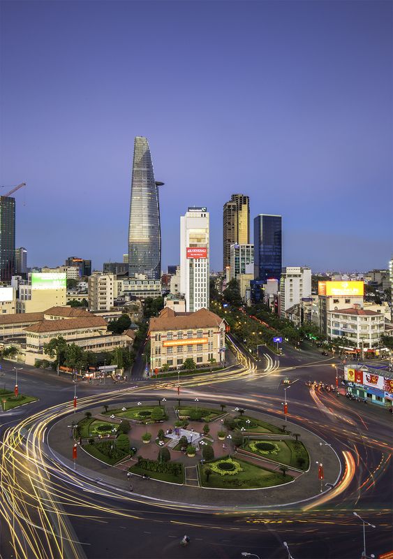 sai gon high in vietnam A revolving revolverphoto preview