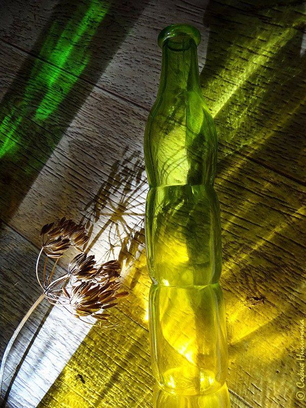 свет, цвет, стекляшки, зелёный,  жёлтый ***photo preview