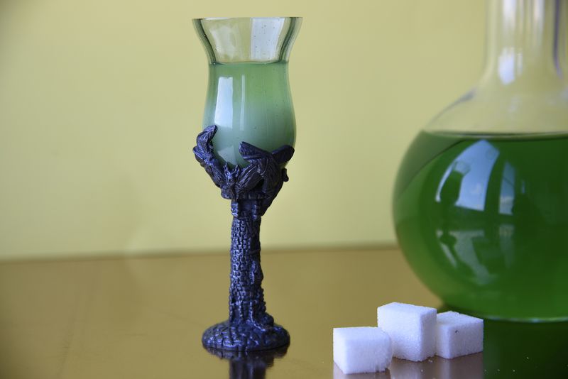 абсент, алкоголь, напиток, полынь, сахар Абсентphoto preview