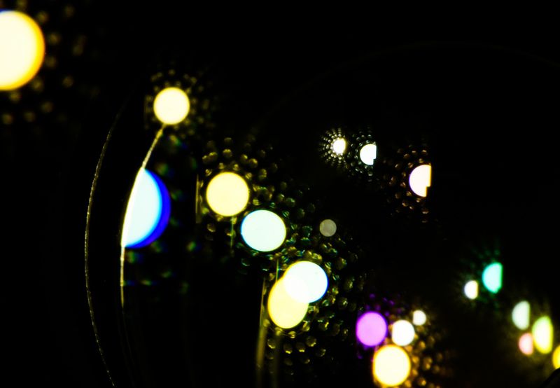 Абстракция, блики, объектив, макросъемка Цветные сны Никонистаphoto preview