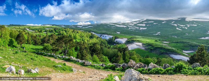 лагонаки, кавказ, заповедник, горы, лето, природа, панорама, Тропинками ускользающего летаphoto preview