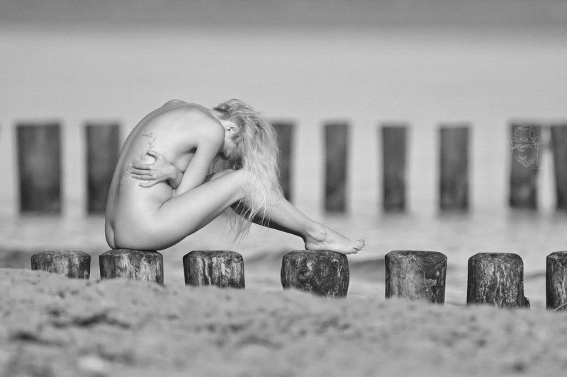 sea, beach, nude, girl, artnude, art, nature umarmtphoto preview