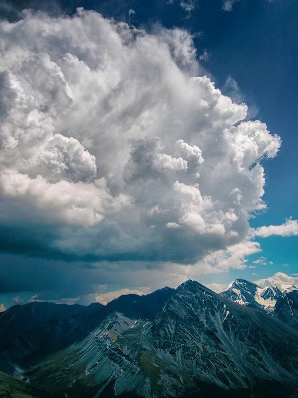 горы, облака, небо, Облакоphoto preview