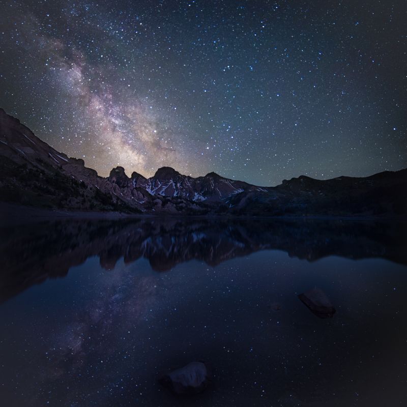 Milkyway and reflectionphoto preview