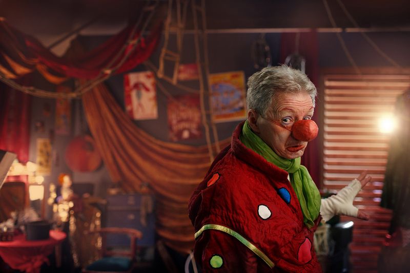 Старый клоунphoto preview