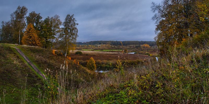 Осень Тригорское Пушкинские горы Всё пройдётphoto preview