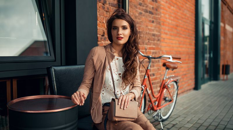 портрет, девушка, лицо, винтаж, Эльphoto preview