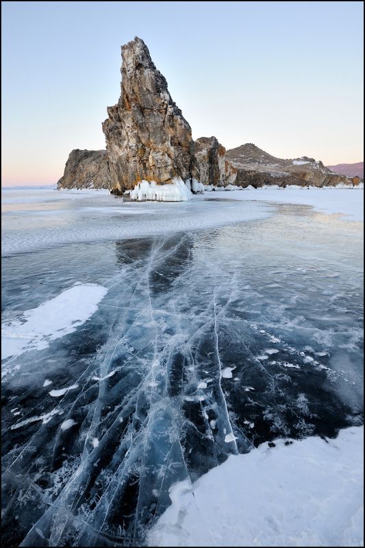 байкал, малое море, весна Ледоваяphoto preview