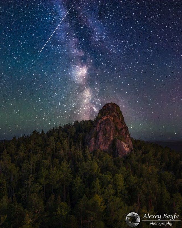 горы, звёзды, лето, млечный путь, пейзаж, ночь Сказки Млечного Путиphoto preview