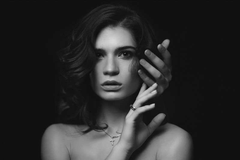 девушка, 2017, портрет, portrait, глаза, прическа, pretty Portraitphoto preview