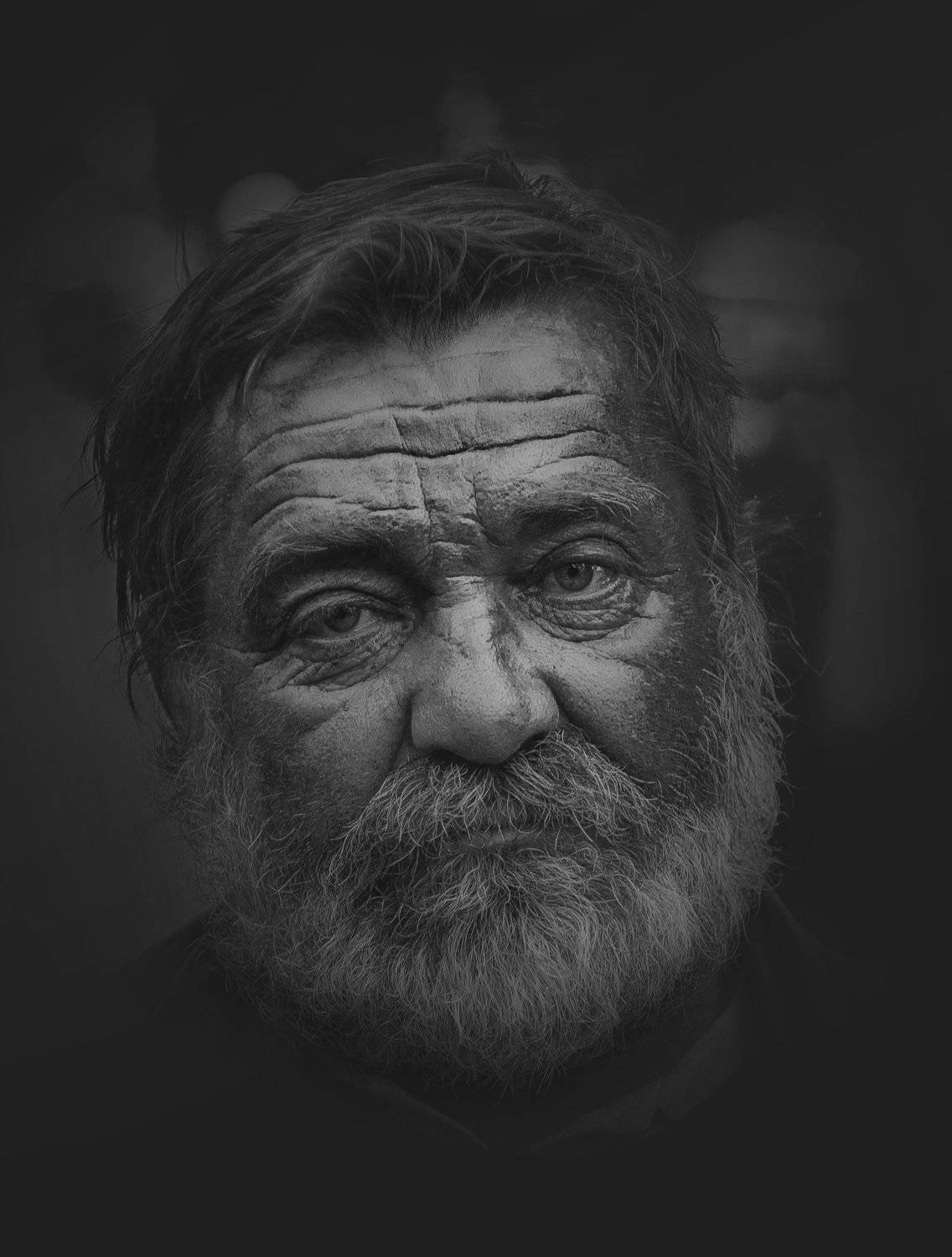 Уличный философ.. Автор: Плотников Андрей портрет, Плотников Андрей