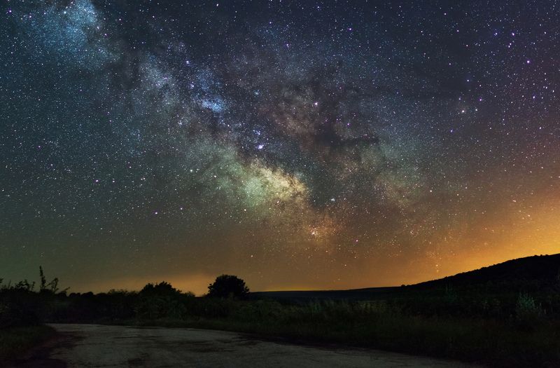 ceclii, milky way, nikon d3400 photo preview