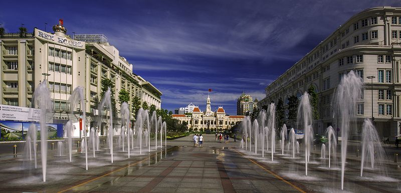 sài gòn việt nam Walking street Nguyen Huephoto preview