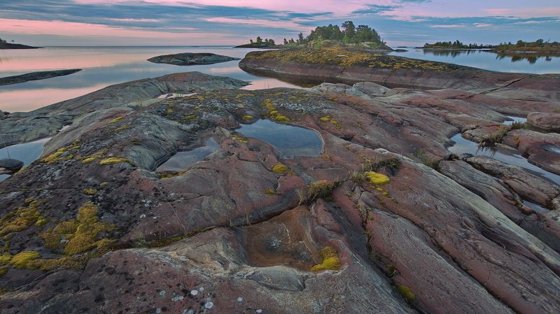 ладога, шхеры, белая ночь Ладога, шхеры, белая ночьphoto preview