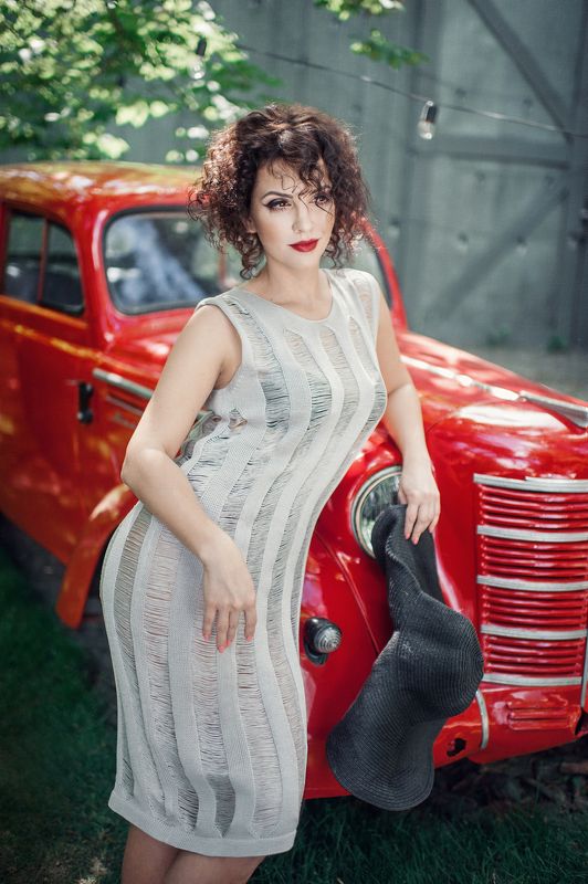 Retro fashionphoto preview