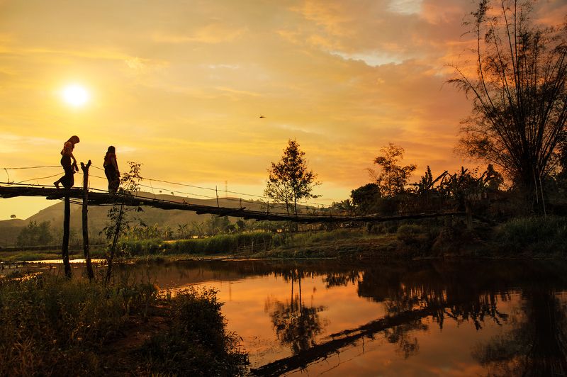 Bamboo bridgephoto preview