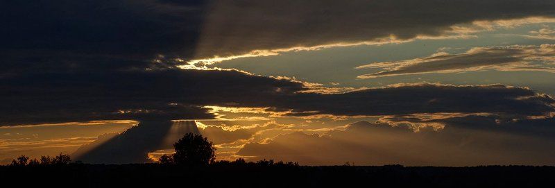 закат, небо, облака, Закат одного дняphoto preview