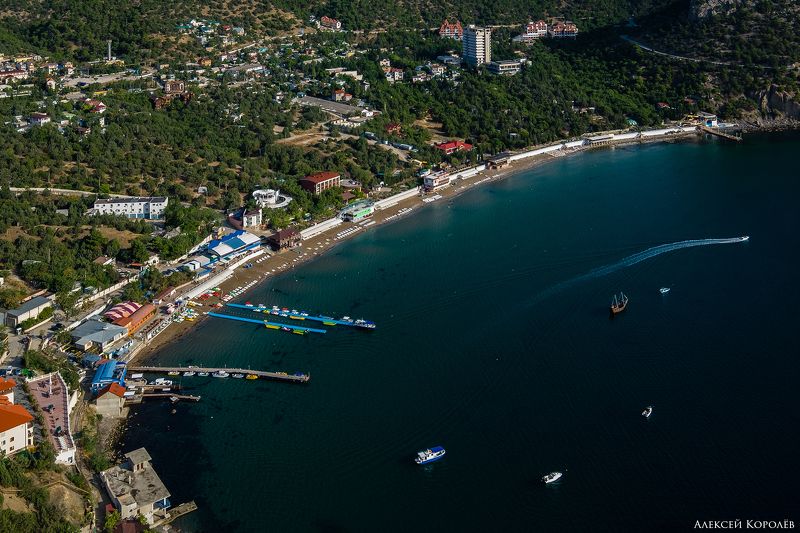 крым, россия, новый свет, судак, черное море, пейзаж, море, crimea, russia, novyi svet, sudak, black sea, landscape, sea Вид с горы Коба-Кая на Новый Светphoto preview