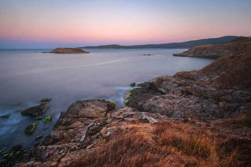 Bulgaria, Болгария, вечер, Свети Тома, Black sea, Dunes, Saint Thomas, island, long exposure St.Thomas Islandphoto preview
