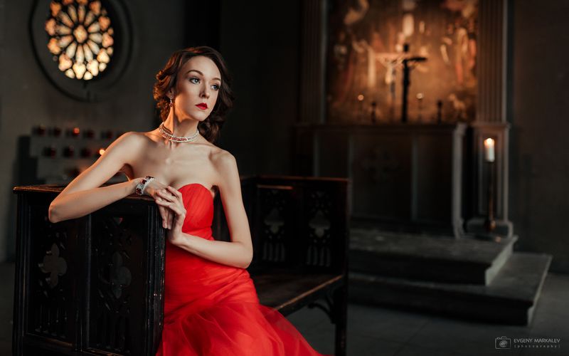 портрет, девушка, студия, естественный свет, portrait, girl, indoors, natural light Галинаphoto preview