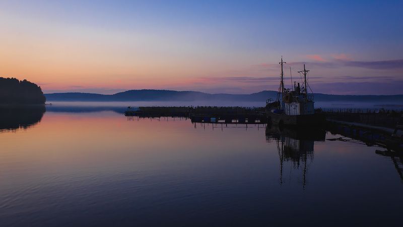 ладога Закат на Ладожском озереphoto preview