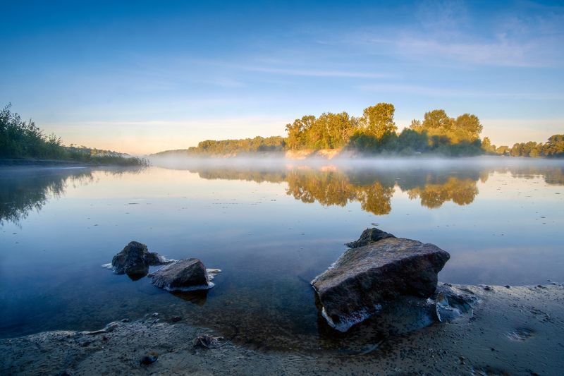 Туман над рекойphoto preview