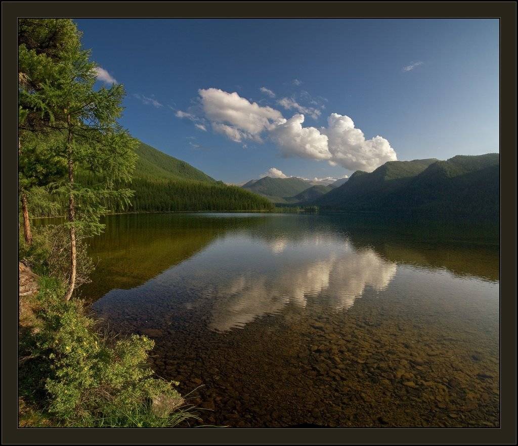 хакасия, саяны, горы, облака, пазарым, озеро, Виталий из Н-ска