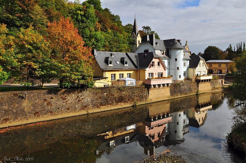 люксембург, пфаффенталь, река, альзет, rue, de, vauban Rue de Vaubanphoto preview