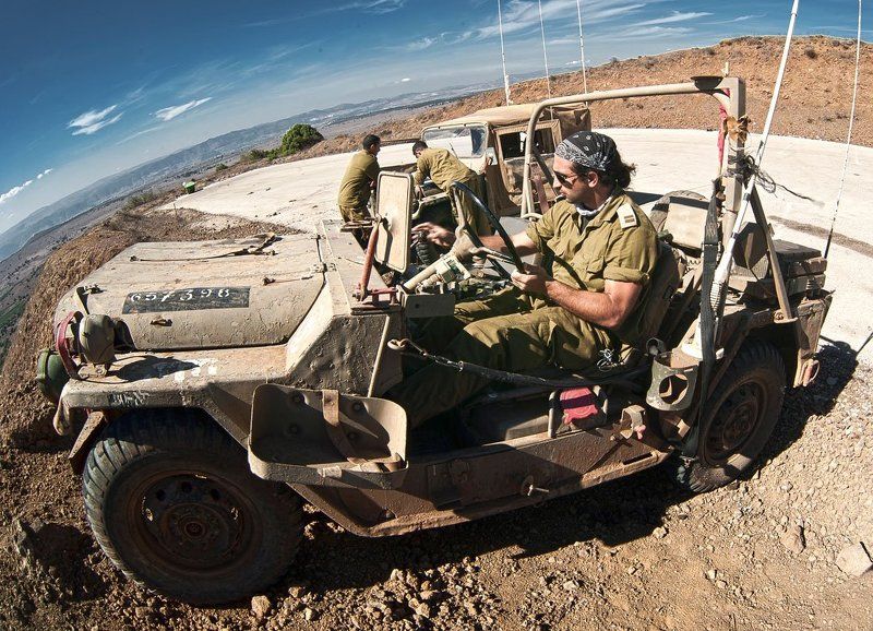 израиль, голаны, горы, граница, солдаты, пепелац На страже Голанphoto preview