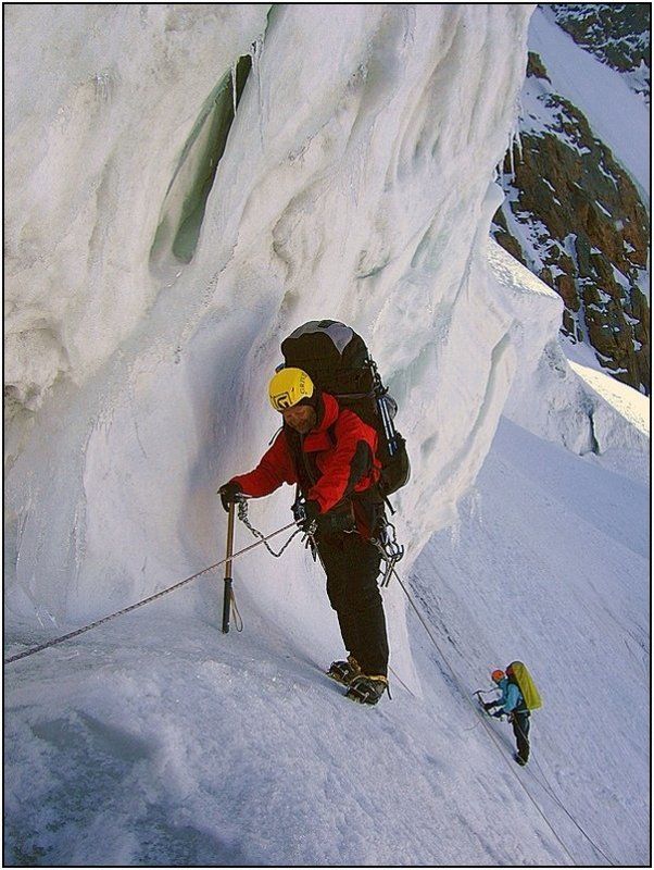 тянь-шань, горы, ледник А лёд вблизи совсем не голубой...photo preview