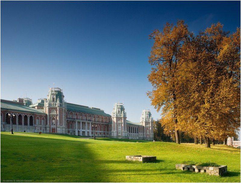 Вид на Большой Дворец в Царициноphoto preview