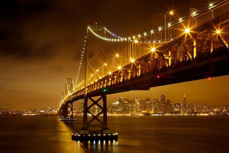 bay, bridge, usa, san francisco Bay Bridge фото превью