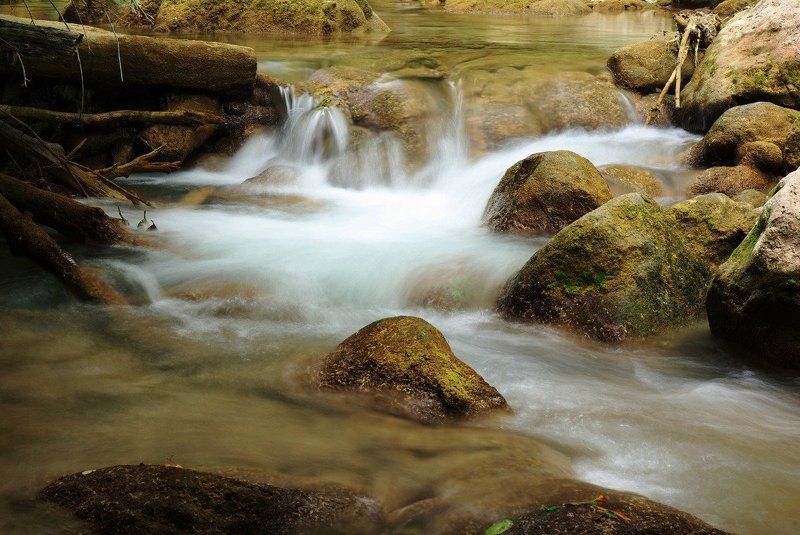 природа, вода, течение, пороги Порогиphoto preview