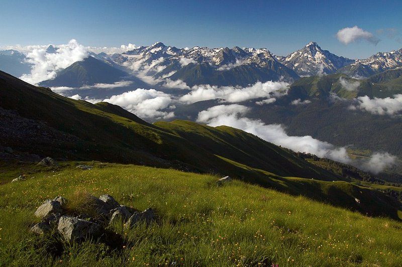 Вид на долину Архыза.photo preview