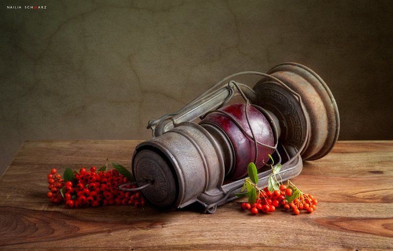 Натюр с лампойphoto preview