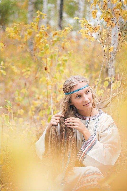 девушка,  осень ***photo preview