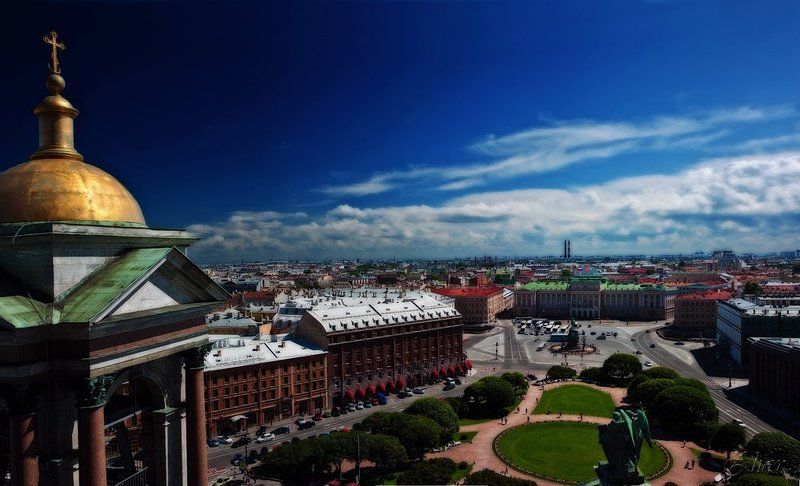 санк - петербург, исаакиевская площадь С высоты ...photo preview