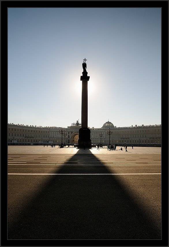 петербург, центр, дворцовая, утро, солнечно, Kirill Shapovalov