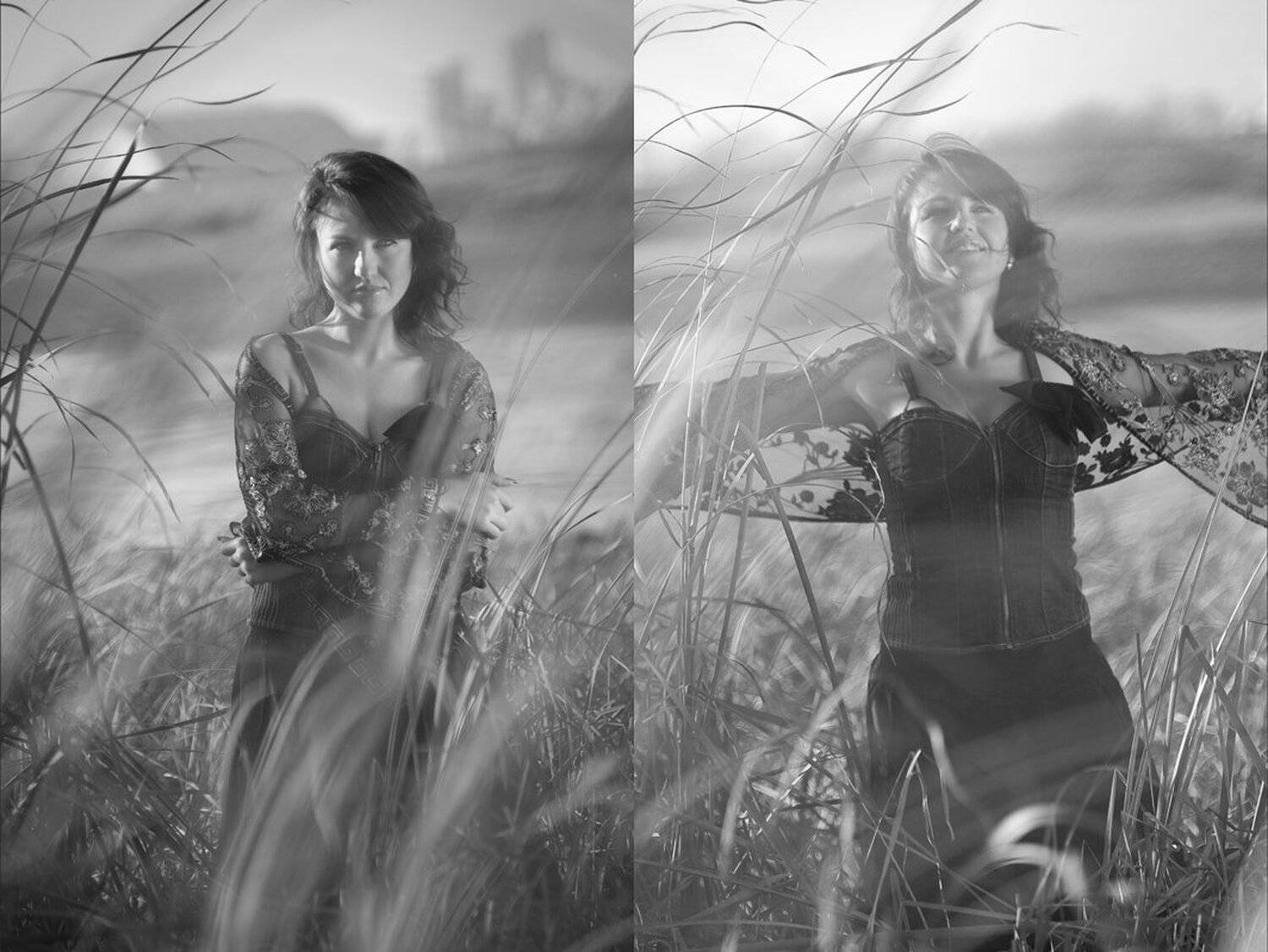 пртрет, ч/б, осень, nikon, metamorfoza