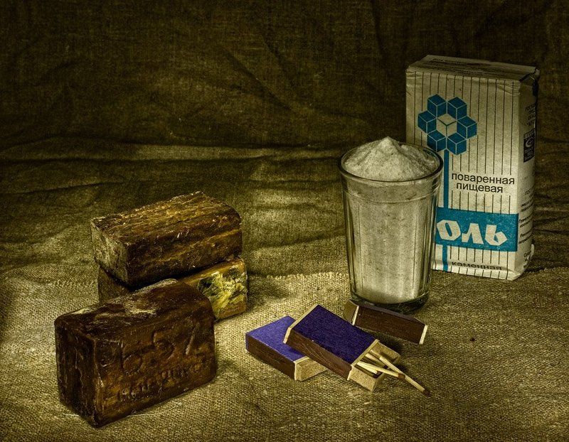 мыло, спички, соль Стратегический запас.photo preview