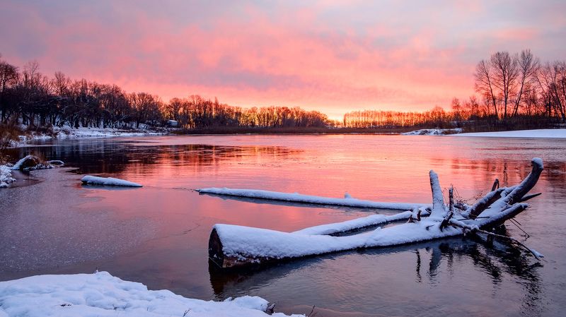 Багряный рассвет ноябряphoto preview