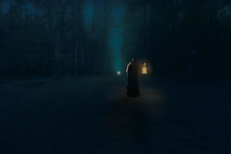 surreal, manipulation The Hermitphoto preview